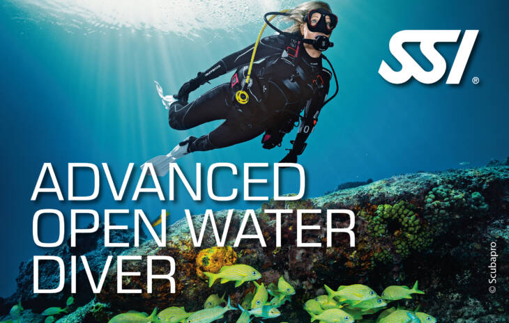 SSI Advanced Open Water Diver - 4 especialidades, 5 buceos (a combinar)